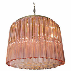 Vintage Murano Drum Chandelier