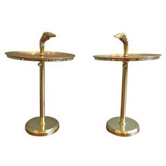 Pair of French Cigar Tables