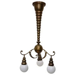 Extraordinary Chandelier with Original Patina 7