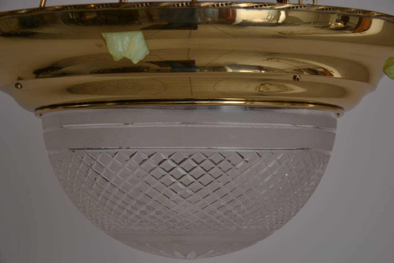 Art Nouveau Ceiling Lamp, circa 1906 In Excellent Condition In Wien, AT