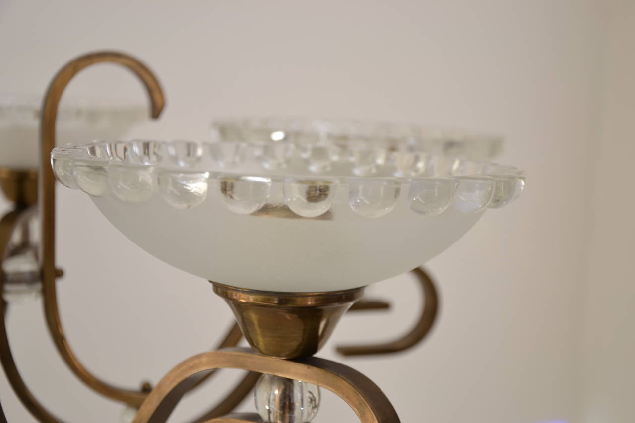 Extraordinary Adjustable Chandelier Vienna, circa 1920 In Excellent Condition In Wien, AT