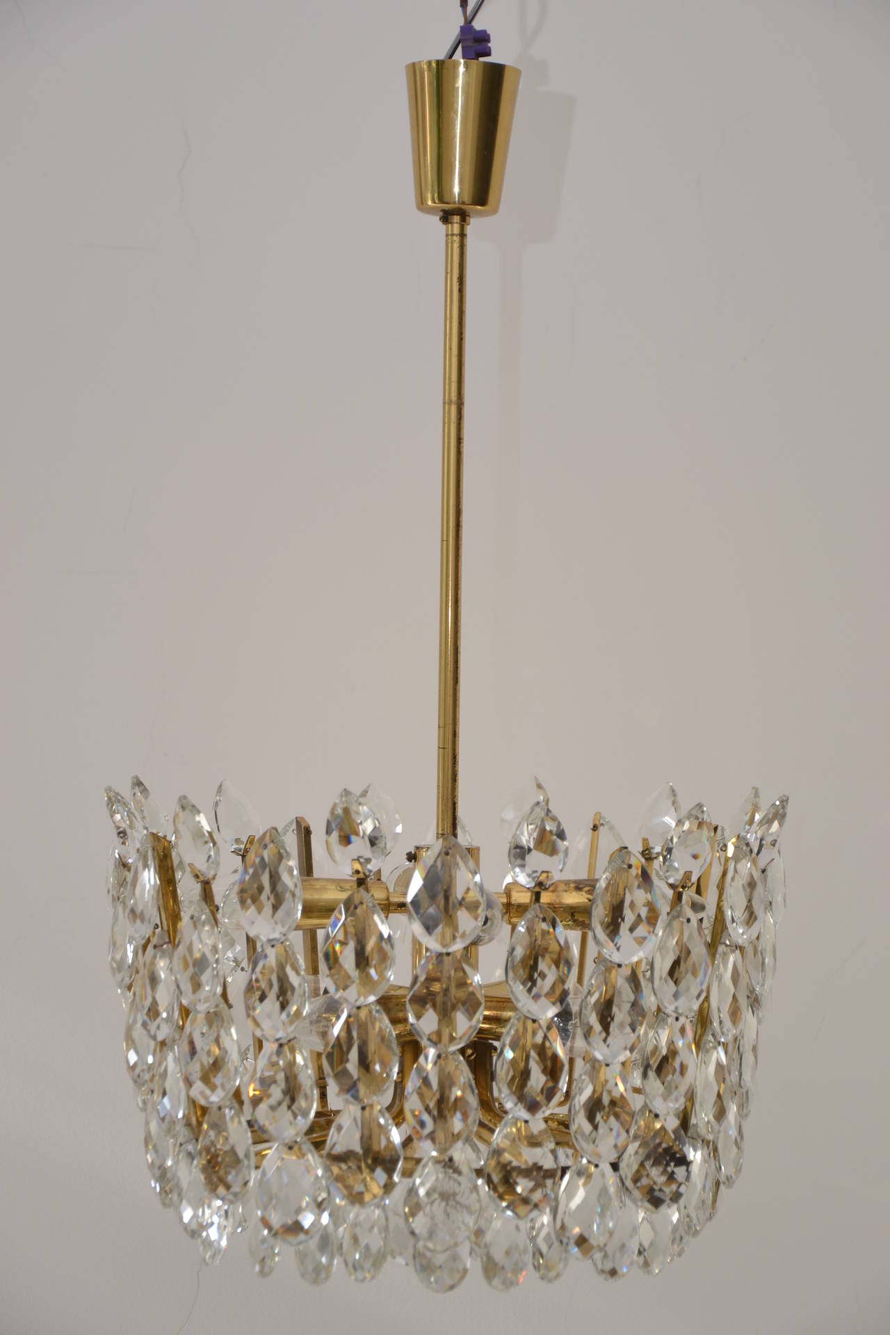 Impressionnant chandelier en cristal Bakalowits & Sohnne Vienna
Etat original