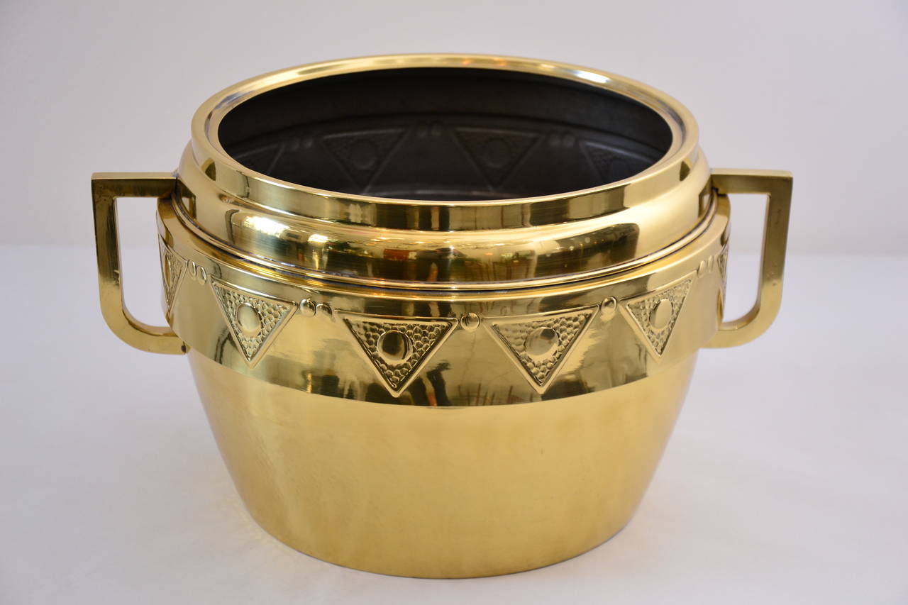 Flower Pot, Partly Hammered