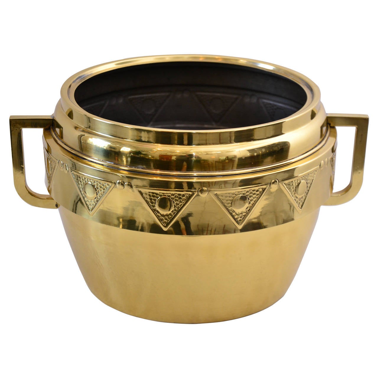 Flower Pot, Partly Hammered For Sale at 1stdibs