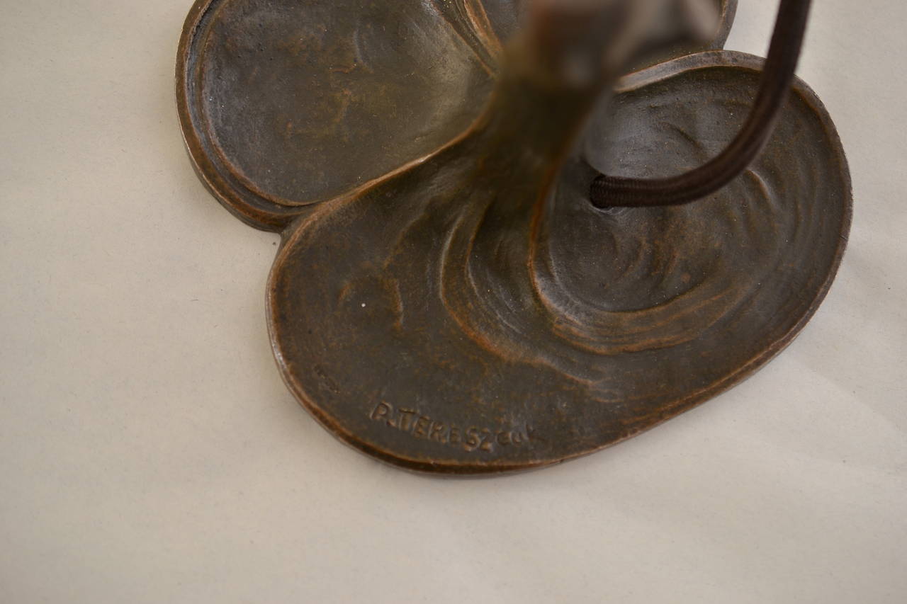 Peter Tereszczuk Viennese Bronze Table Lamp 3