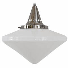 Brass, Nickel Plated Chandelier 2