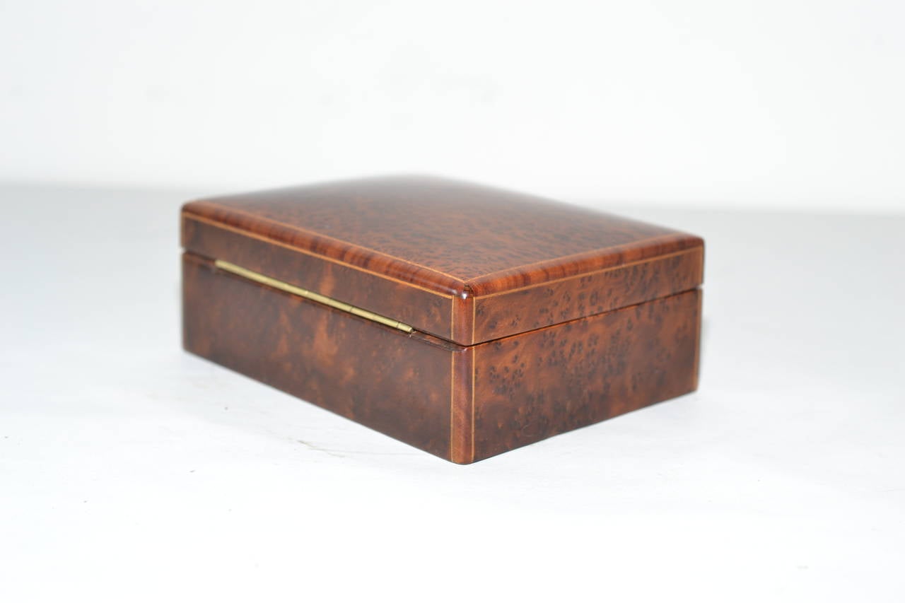 maple wood box