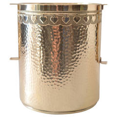 GBN Bavaria Brass Hammered Champagne Cooler 4