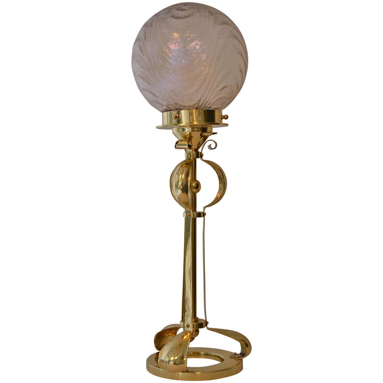 Art Nouveau Table Lamp For Sale at 1stdibs