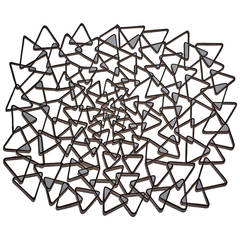 Derek Welbergen Sculpture "Triangles, " Holland, 2014