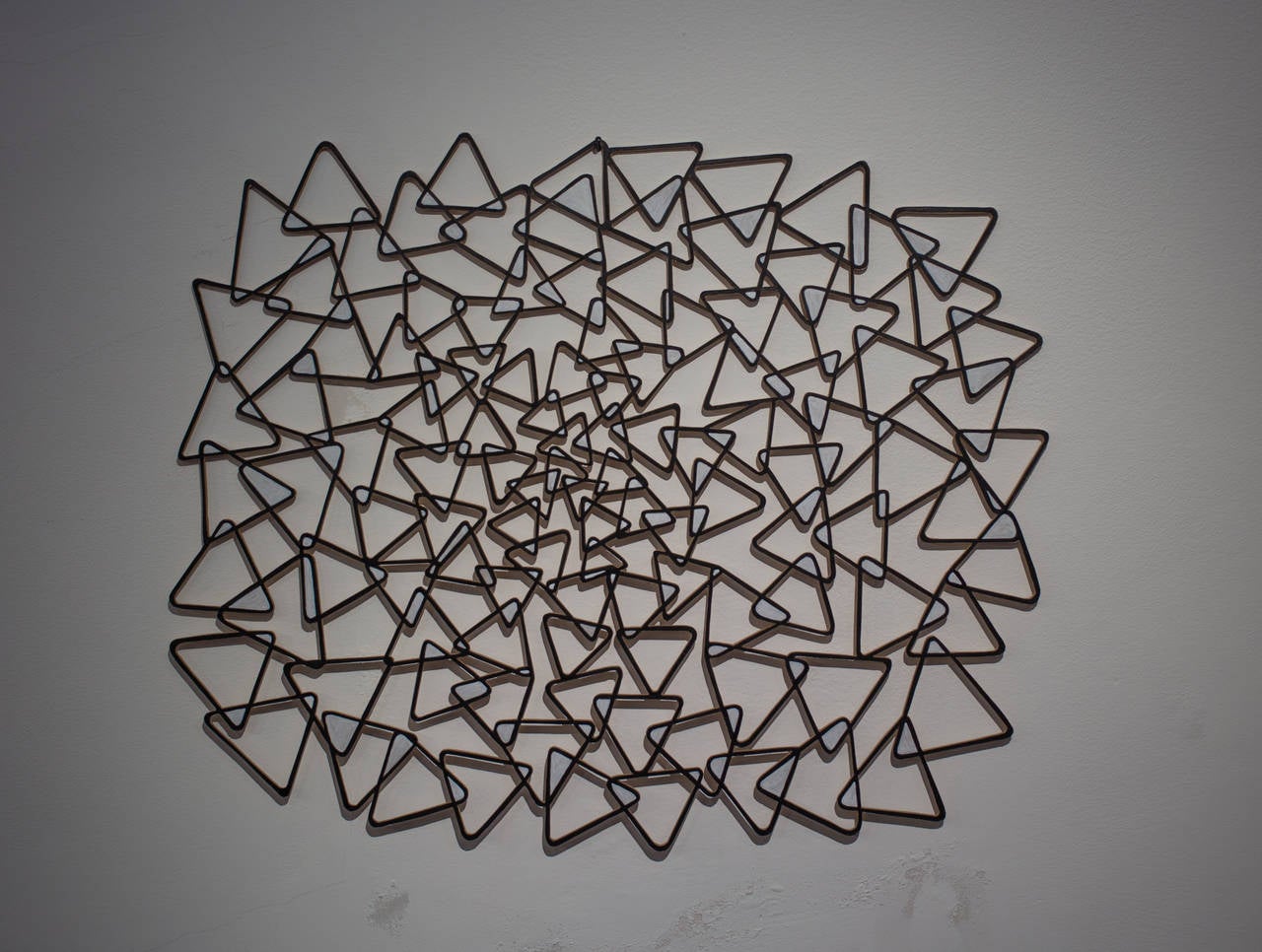 Derek Welbergen Sculpture "Triangles, " Holland, 2014