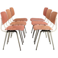 Friso Kramer "Revolt" Chairs for Ahrend De Cirkel, Holland 1964