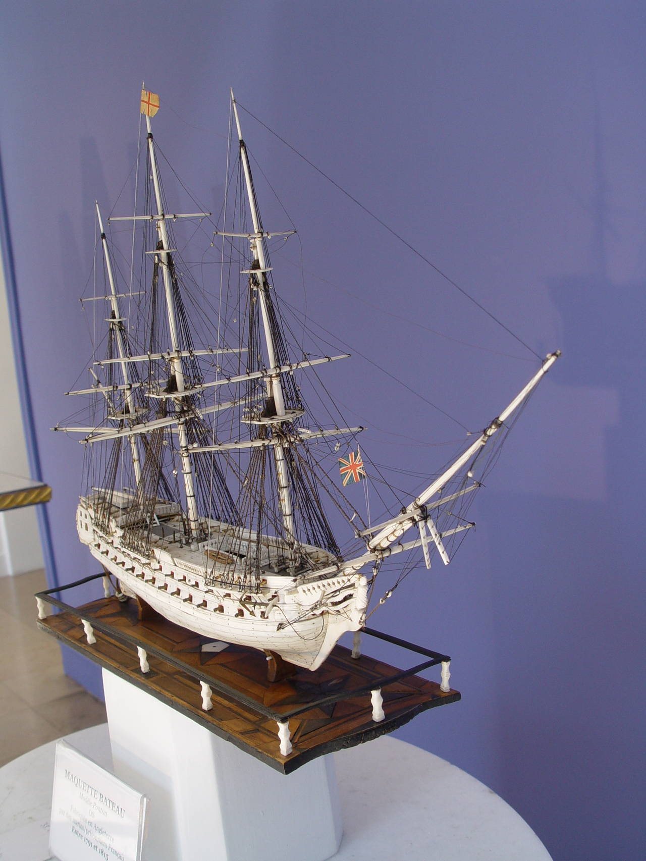 18th Century Model of a Boat 