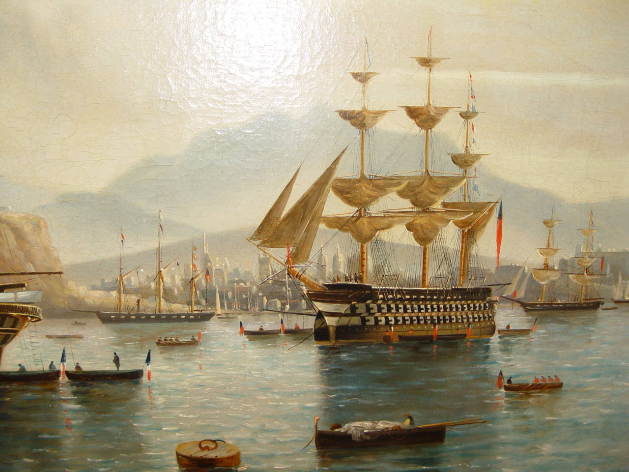 Pair of 19th Century French Marine Paintings, 