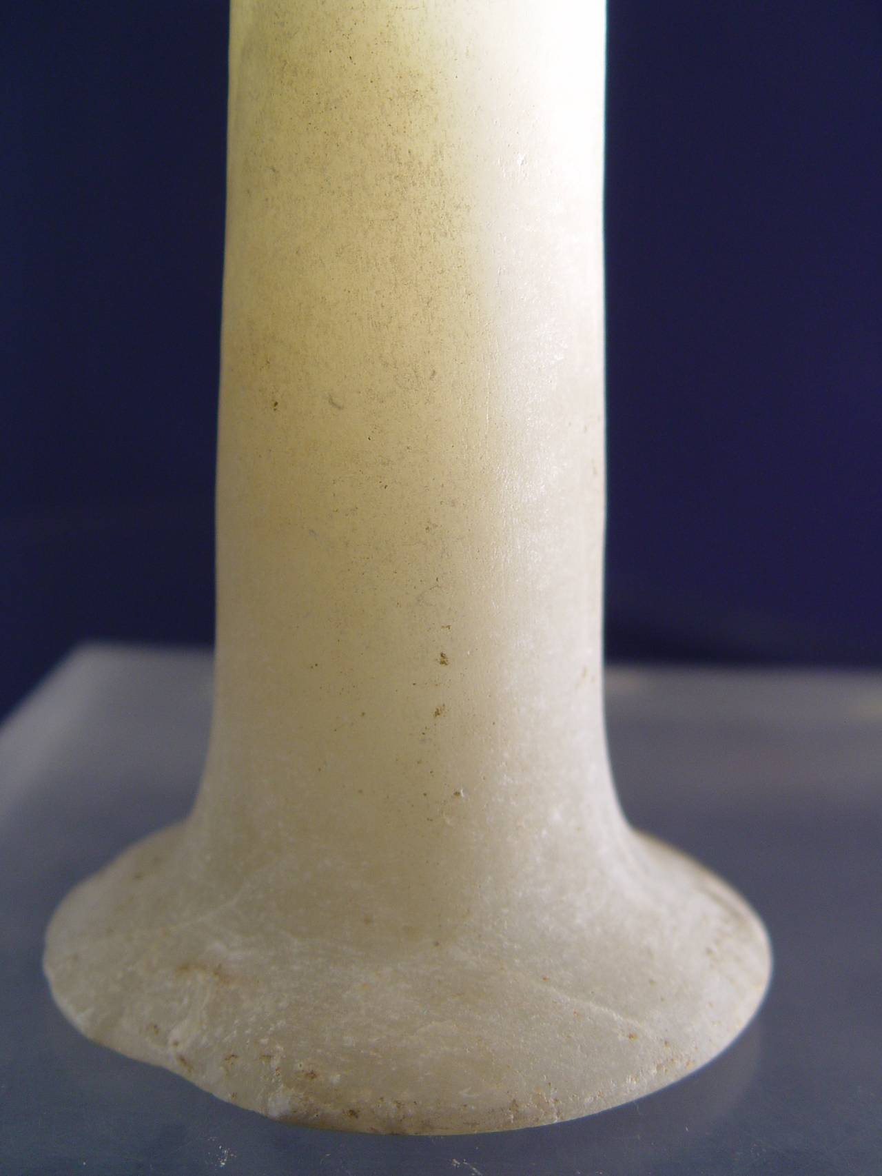 18th Century and Earlier Pair of Two Late Third Millennium BC Alabaster Cup-Chalices For Sale