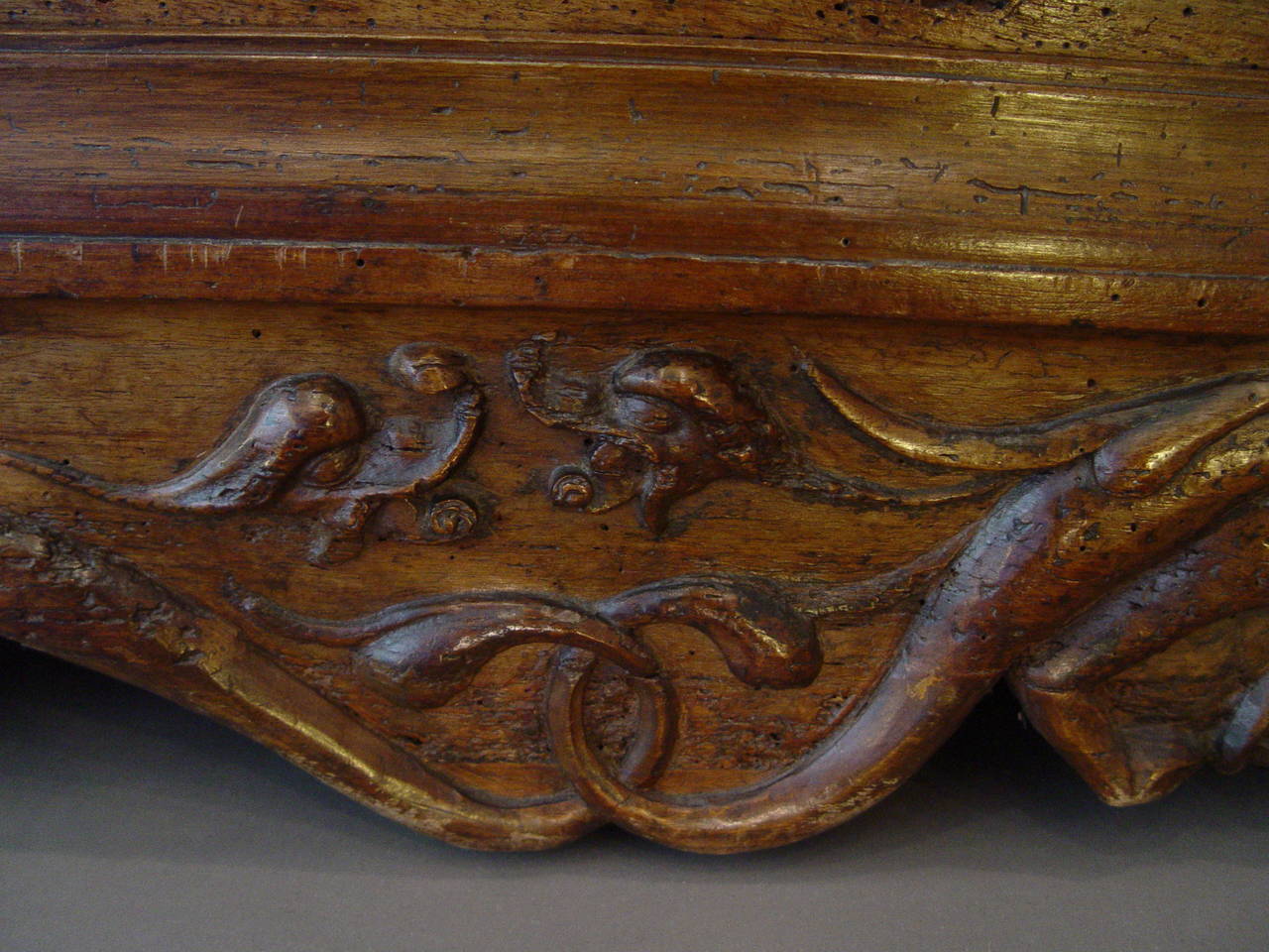 Walnut French Renaissance Chest with Rich Patina For Sale 4