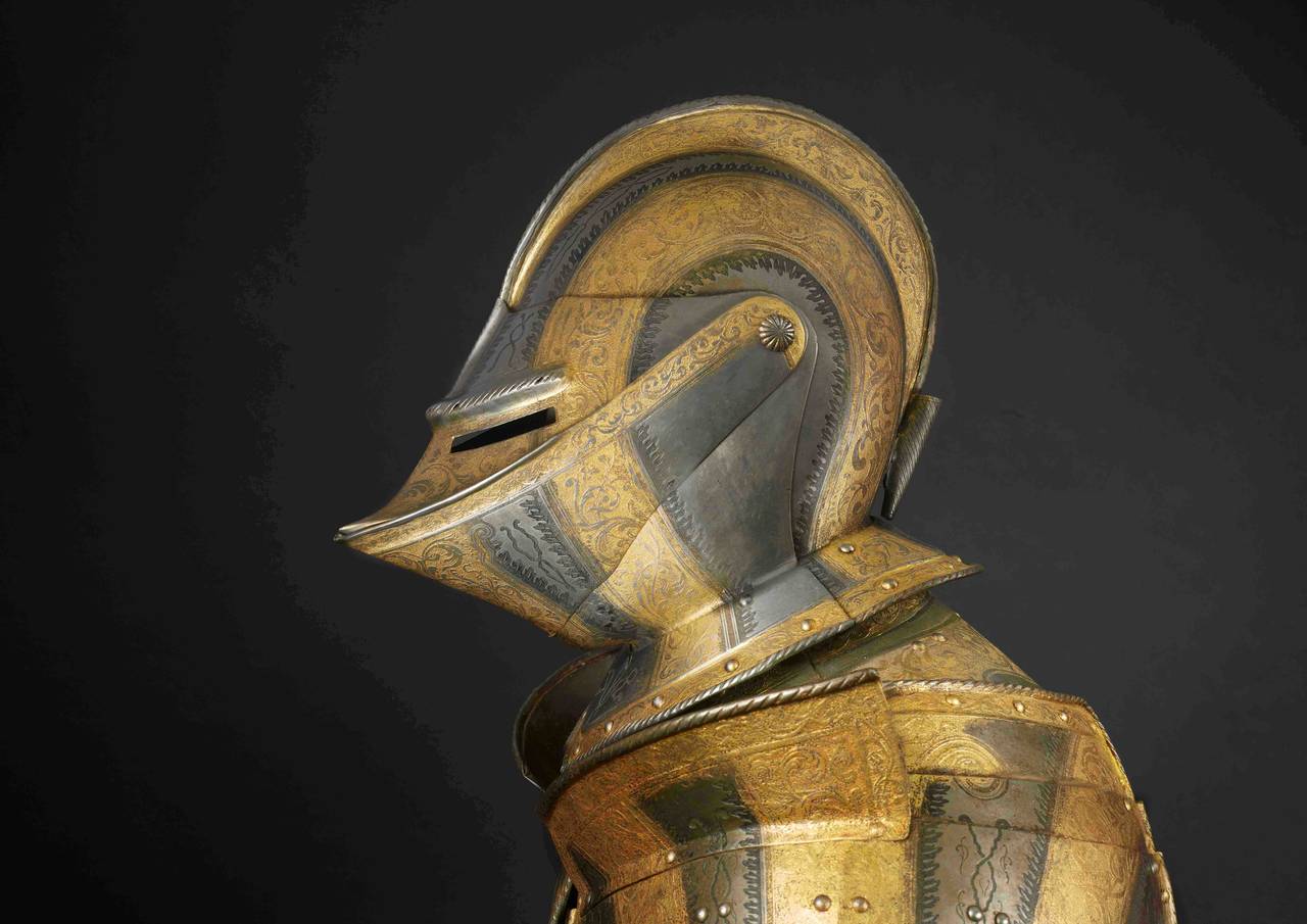 gilded armour