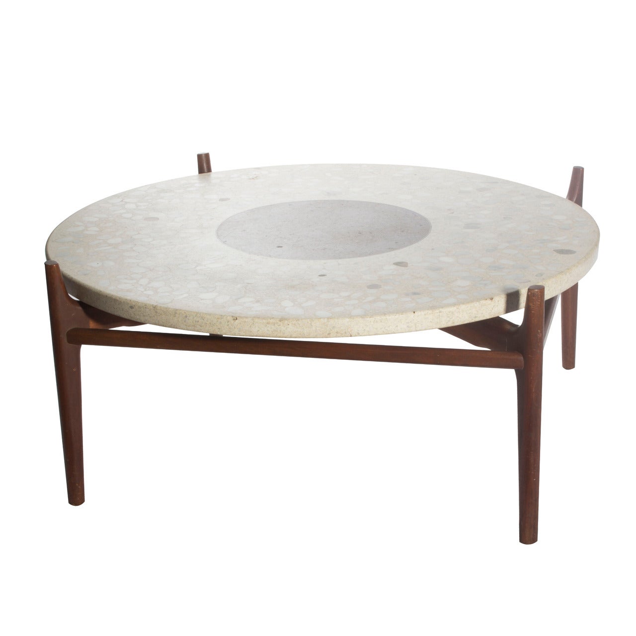 Harvey Probber Terrazzo Topped Coffee Table For Sale