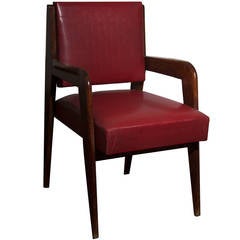 1940s French Modernist Armchair