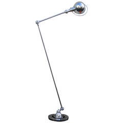 Jielde French Industrial Two-Arm Polished Reading Lamps