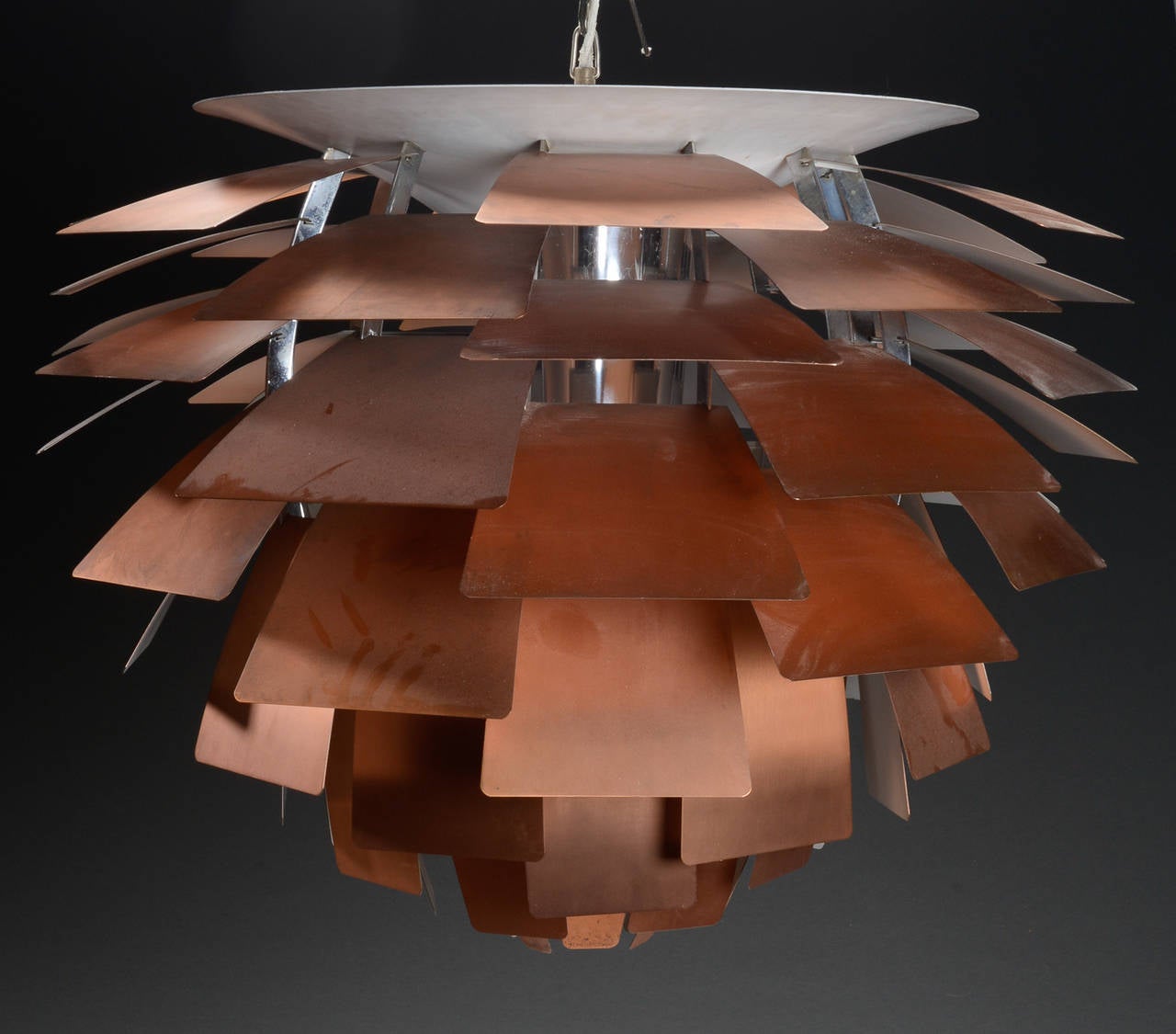 Danish PH Ø84 Design Poul Henningsen Artichoke Pendant Manufactured by Louis Poulsen