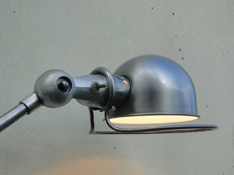 French 2-armed Jielde Table Desk Lamp For Sale