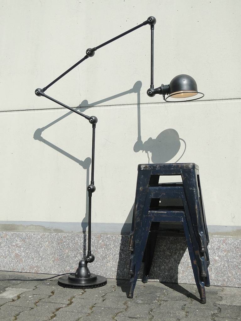 Six-Armed Jielde Floor Lamp For Sale 2