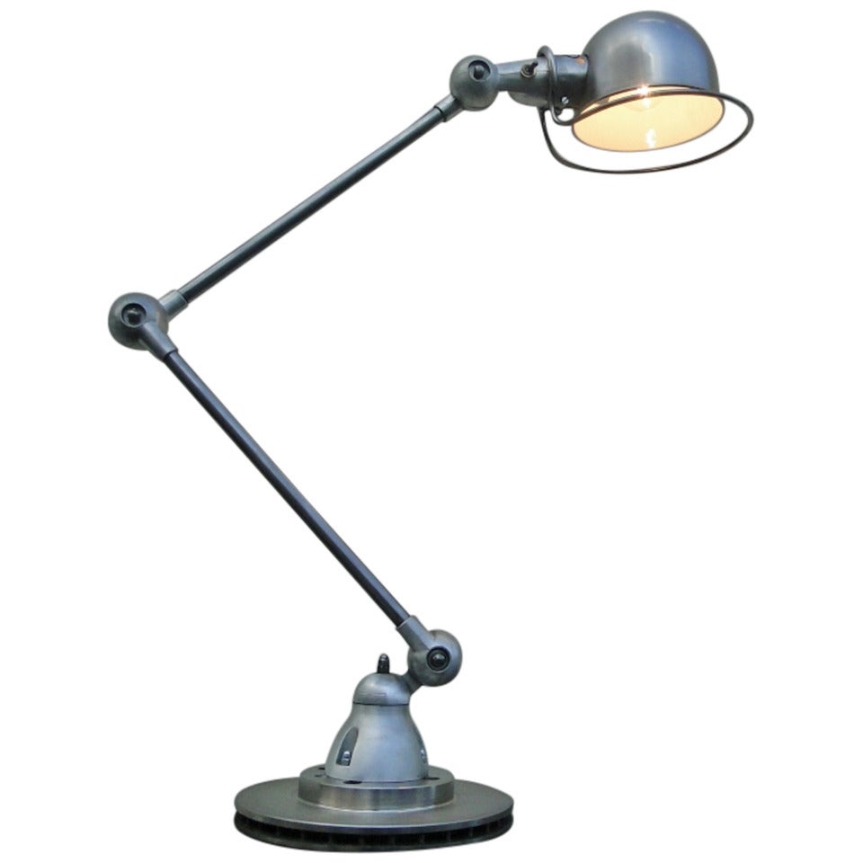 2-armed Jielde Table Desk Lamp For Sale