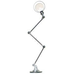 3-armed Jielde Table Desk Lamp Brushed