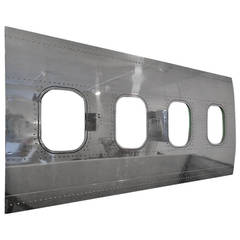 20th C. Wall Panel Boeing 747 Wall Decor Frame