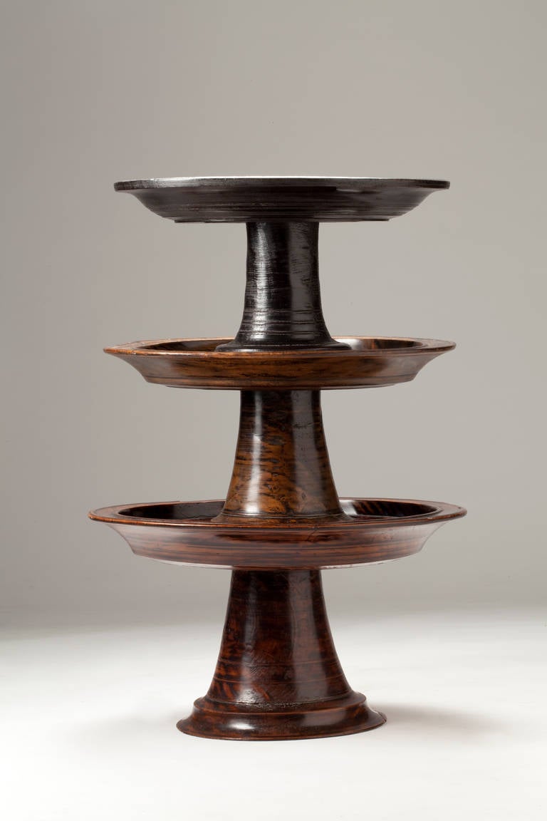 Ceremonial Three Tier Dulang Bowl