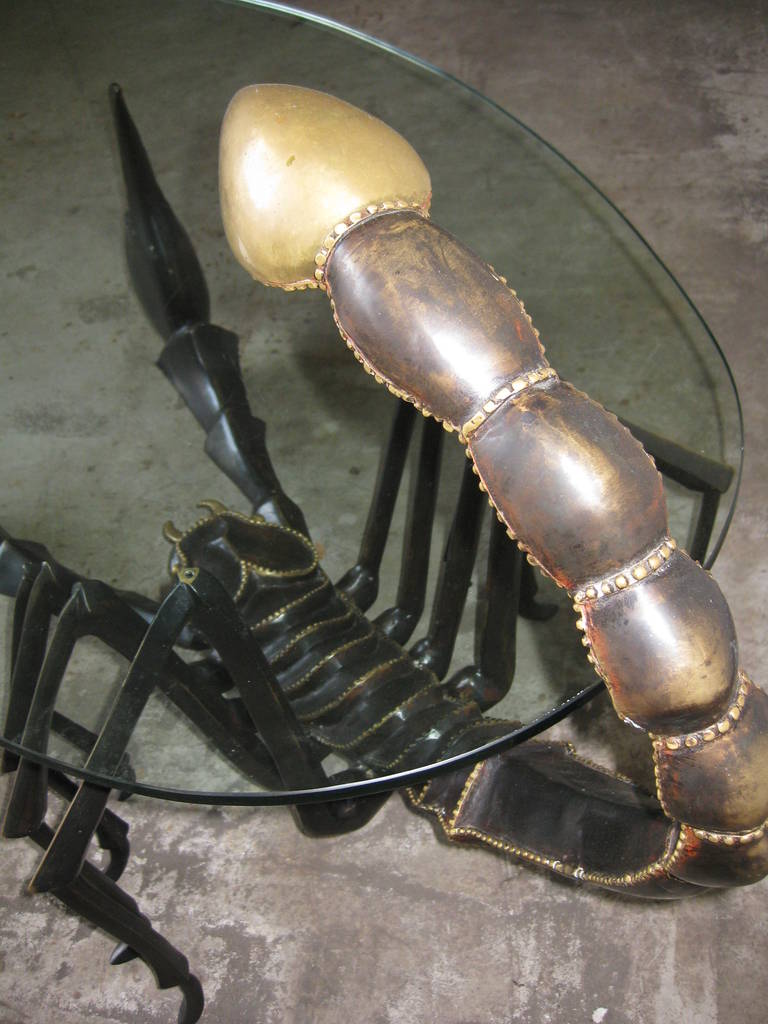 Jacques Duval-Brasseur Scorpion Coffee Table In Excellent Condition In Oosterbeek, NL