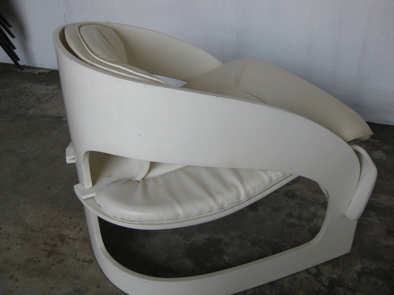 Plastique Joe Colombo  fauteuil en vente