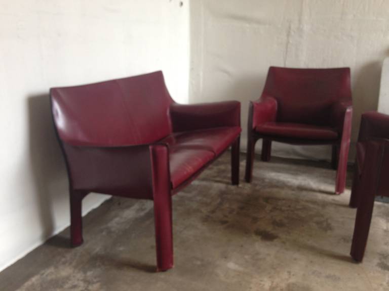Divano e poltrone con cabina Mario Bellini In condizioni buone in vendita a Oosterbeek, NL