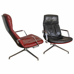 FK-86 Fabricius&Kastholm lounge chairs