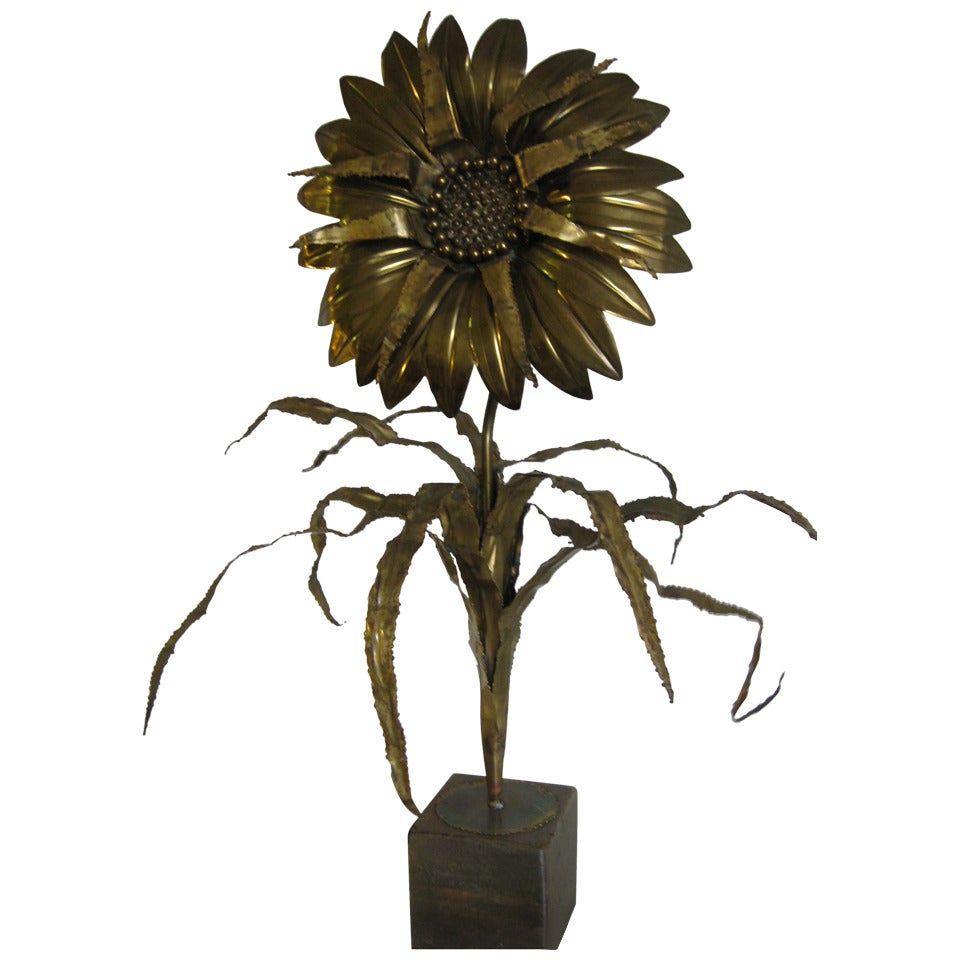 Sunflower lamp For Sale