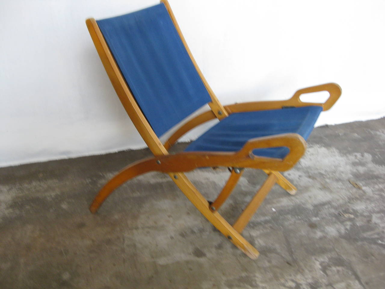 Fauteuil pliant Gio ponti Nifea État moyen - En vente à Oosterbeek, NL