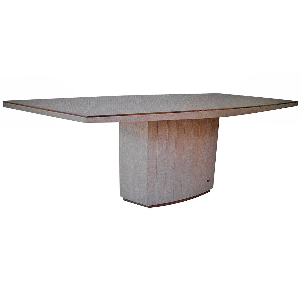 Willy Rizzo and J. Charles Travertine Table
