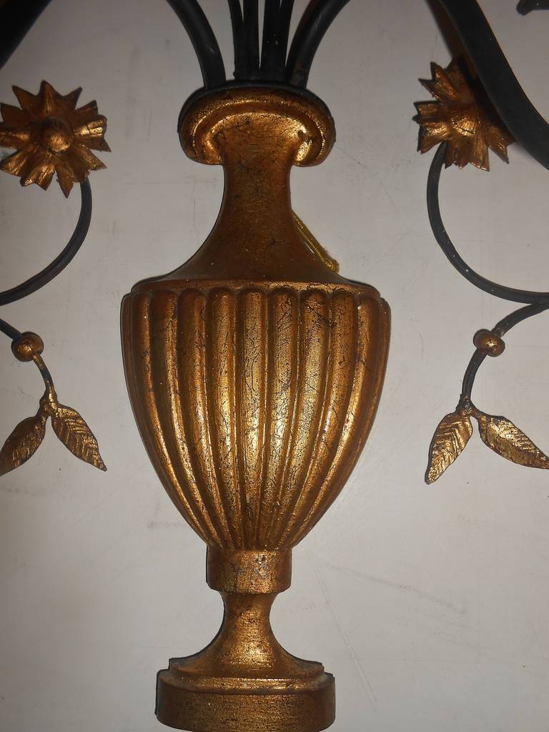 Fine Pair of  Sconces in The  Style Off Baguès In Excellent Condition For Sale In Brussels, BE