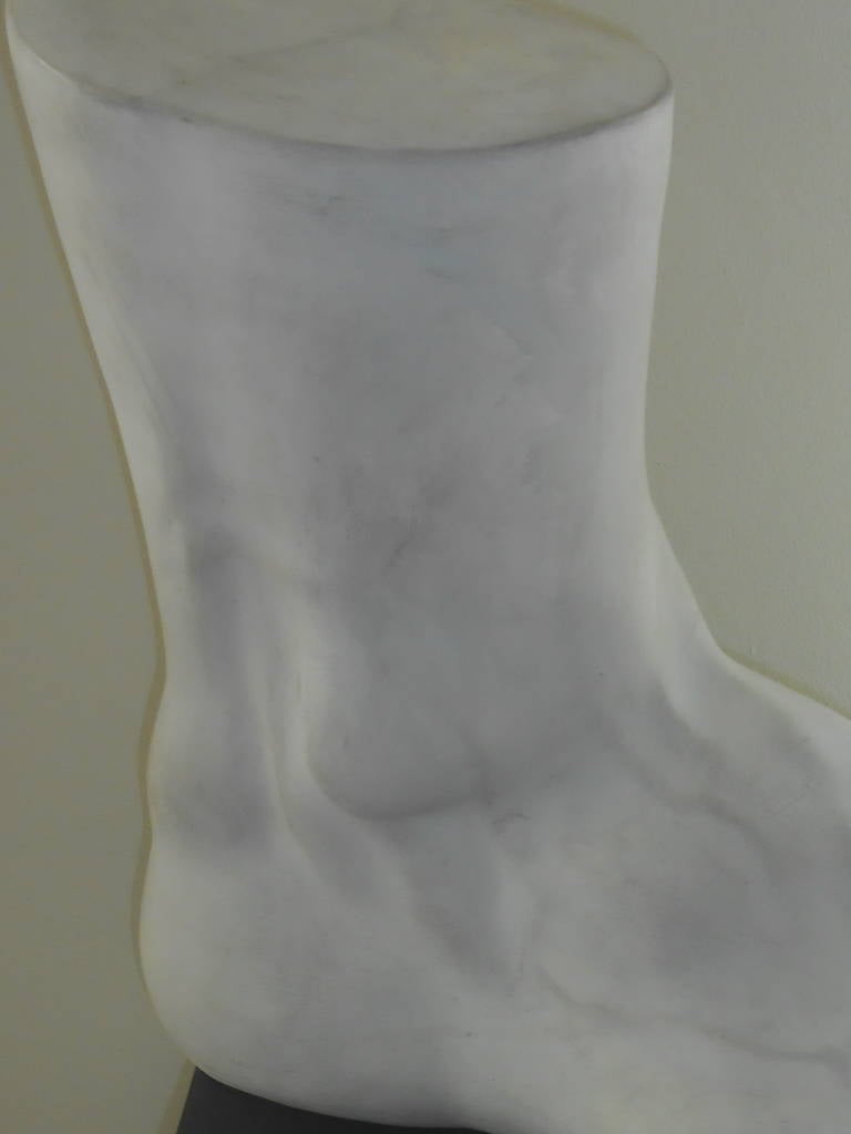 Belgian Large Hercules  Plaster Foot For Sale