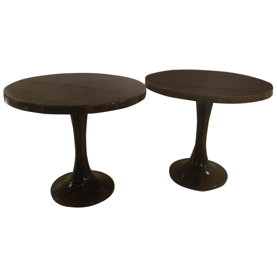 A pair of Occasional Tables by Aldo Tura