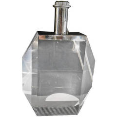 An Albrizzi Lucite Lamp
