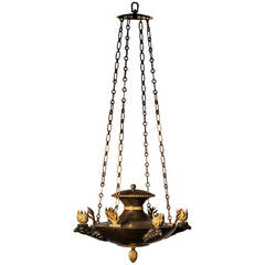 Empire Chandelier for Four Candles