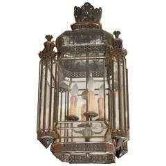 Large Moroccan Vintage Lantern