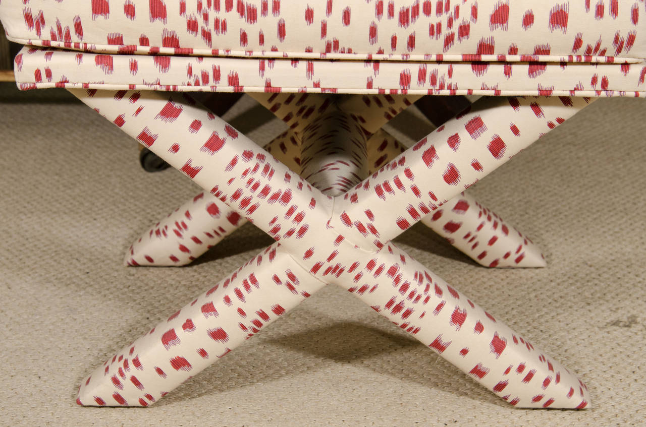 Brunschwig "Les Touches" Red X Bench