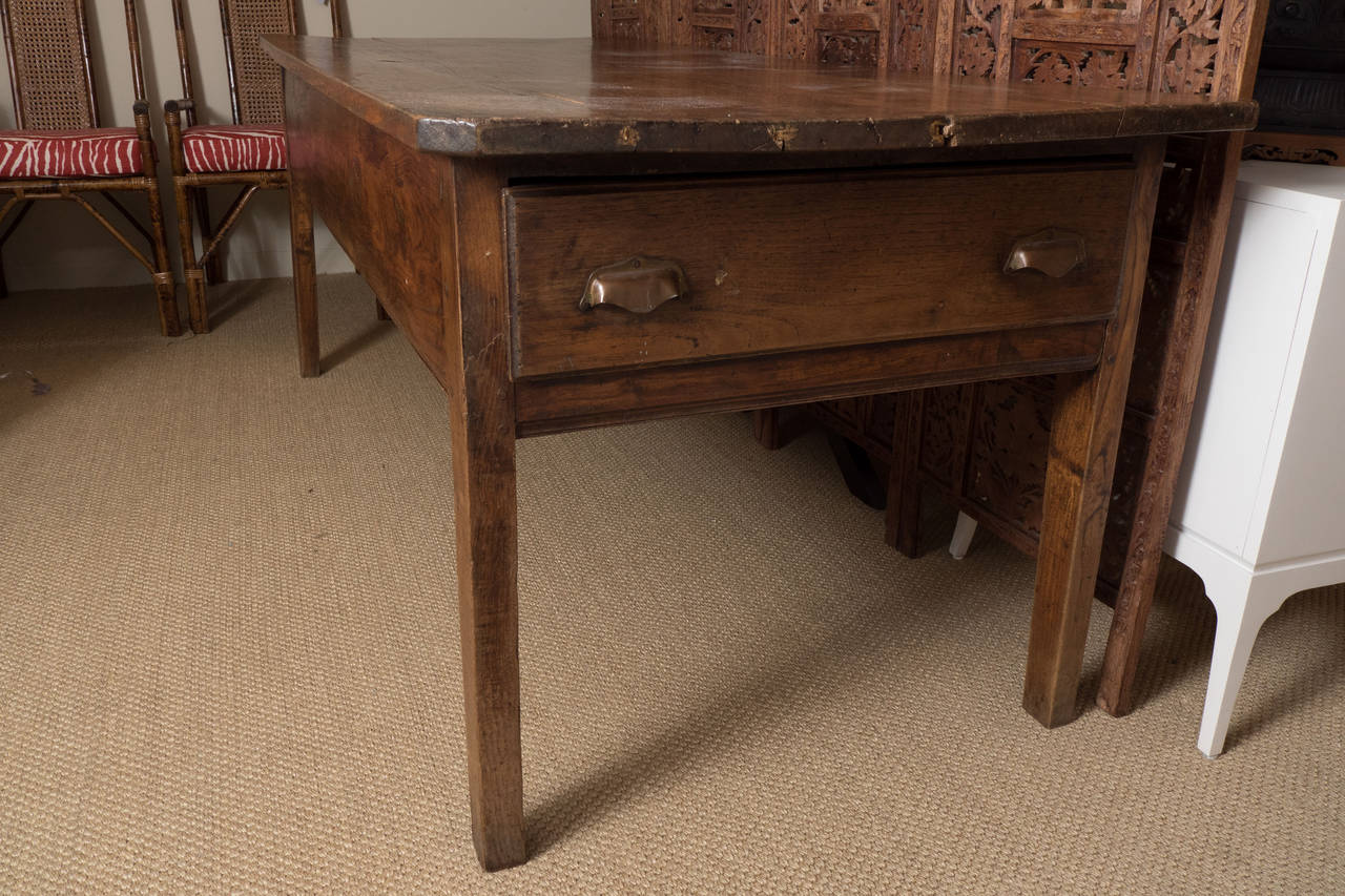 20th Century Large Antique Farm Table