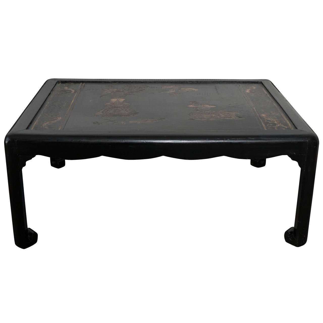 Antique Asian Lacquered Low Table For At 1stdibs Antique Asian Lacquered Low Table For