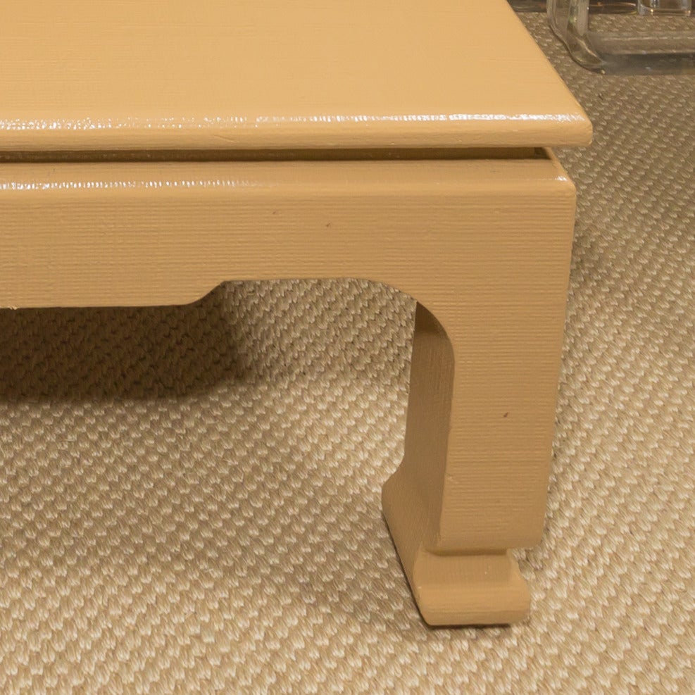 Vintage Caramel Harrison Van Horn Coffee Table