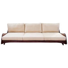 Rare Jacaranda Sofa by Jorge Zalszupin from the 1970s