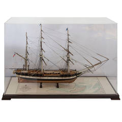 Model of a boat “Competition” from U.S Navy.